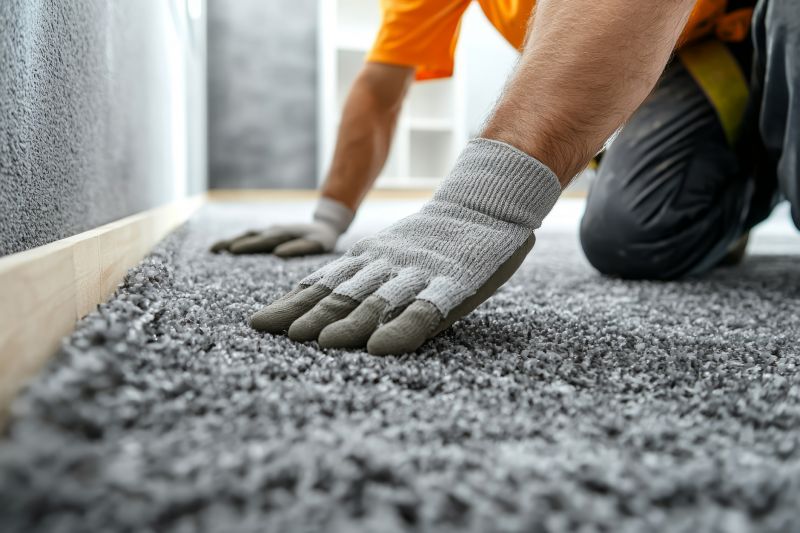 Basement Carpet Stretching in Olathe, KS